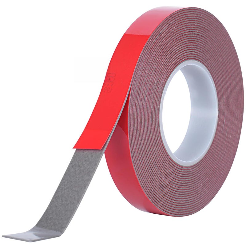 Affei Double Sided Tape Automotive Heavy Duty Made of 3M Acrylic Foam Adhesive Cars Exterior Mounting Tapes Primerless for Attaching Auto Attachment Side Moldings Trim Emblems to Vehicles (16.4 ft, 0.51in) - Image 1